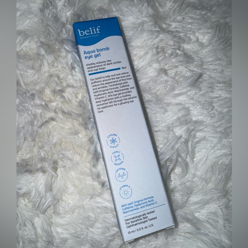 FINAL PRICE NWB Aqua Bomb Depuffing Eye Gel